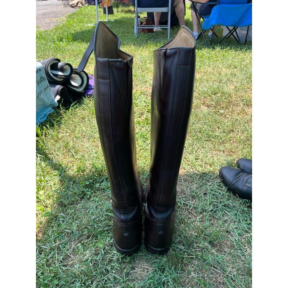 Der-Dau Pull-On Classic Dream Riding Boots, Field Style, Contour leg, Round toe - Picture 4 of 9